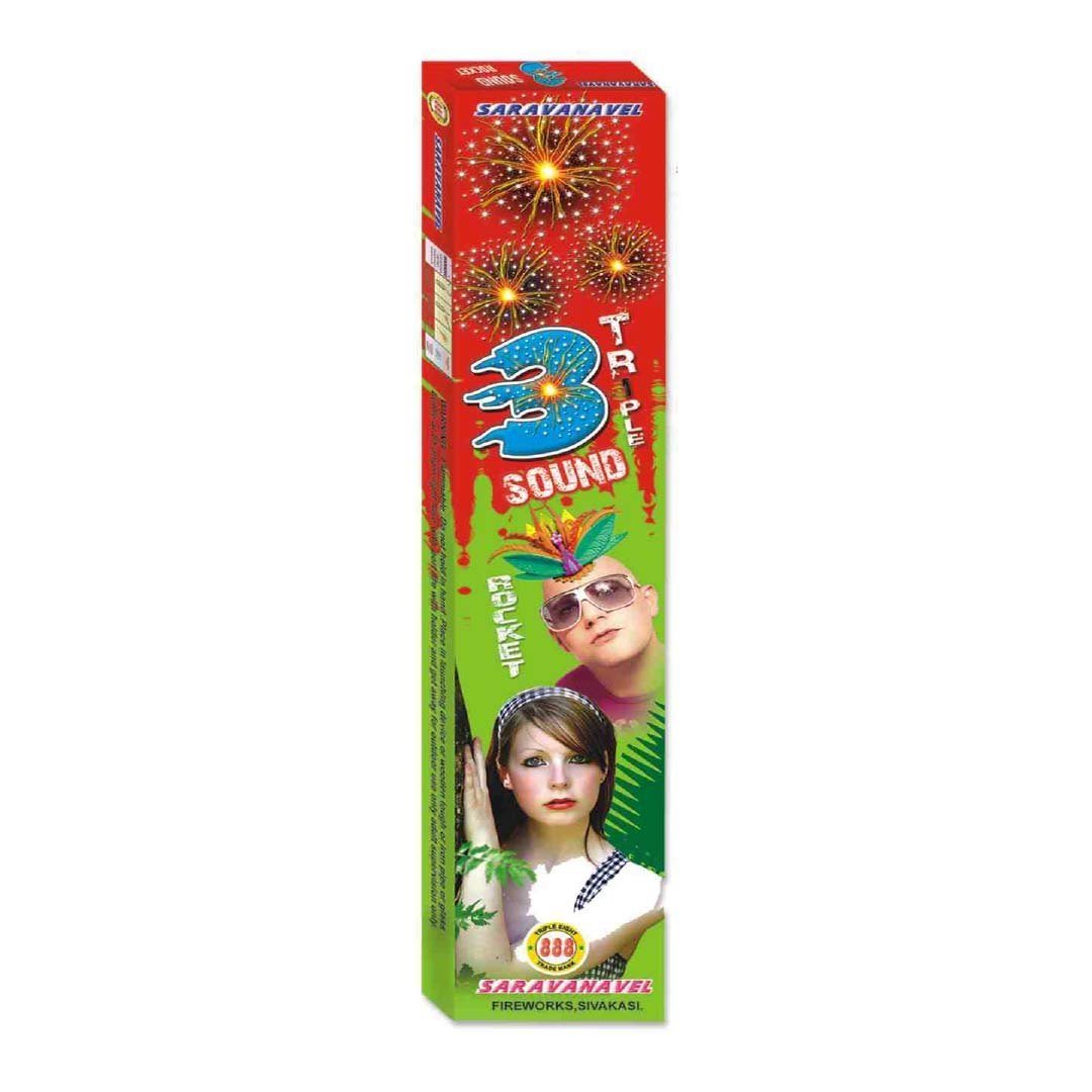 THREE SOUND ROCKET (10 PCS)