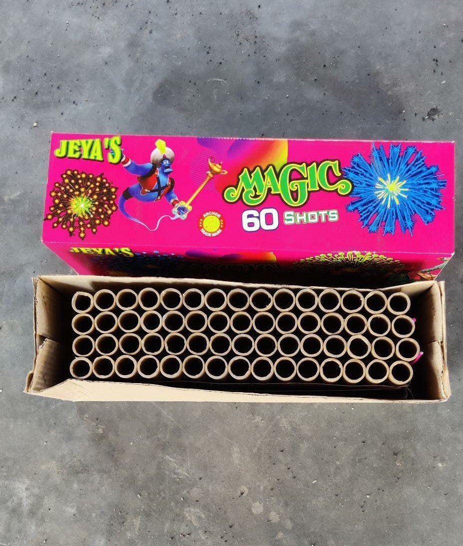 60 SHOT MULTI COLOUR (1 PCS)